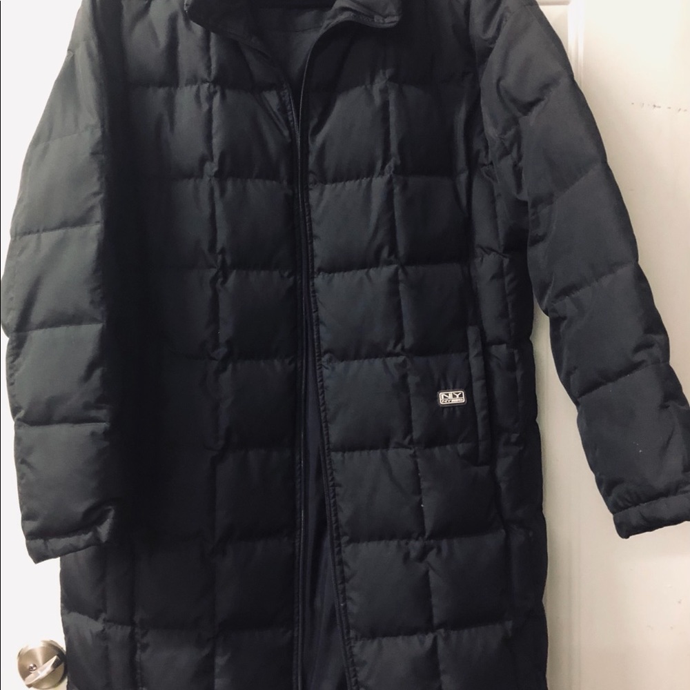 BLACK DOWN PARKA